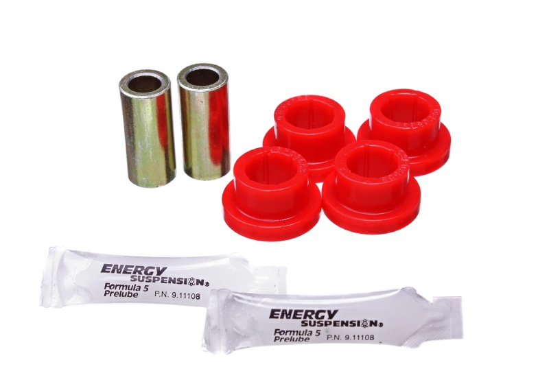 Toyota 4-Runner Track Arm Bushing Set - Rear - Energy Suspension - Hyper-Flex Performance Polyurethane - Red - `96-`02
